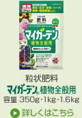 粒状肥料 マイガーデン植物全般用（容量 350g・1kg・1.6kg）→詳しくはこちら